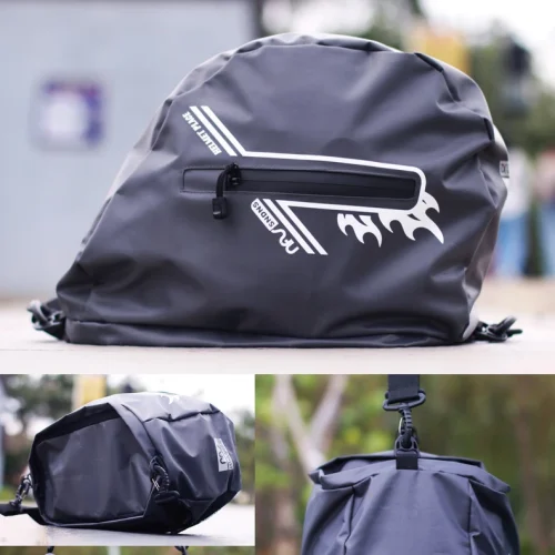 Tas Helm Full Half Face Waterproof Bisa Jadi Tas Selempang